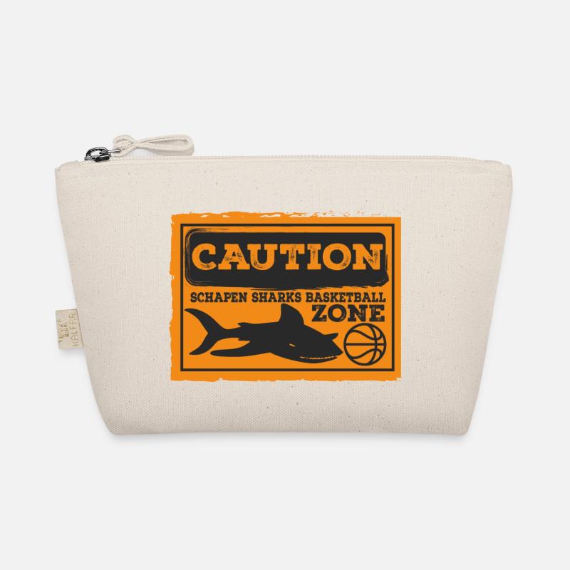 CAUTION SHARKS Bio-Täschchen