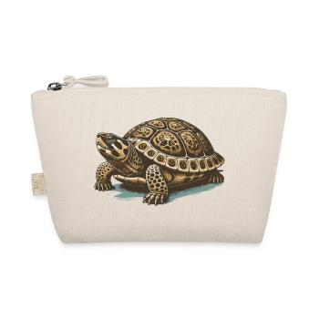 Schildkröte - Bio-Täschchen - Natur - Vorne