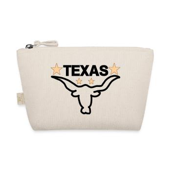 Texas star usa america - Organic Pouch - nature - Front
