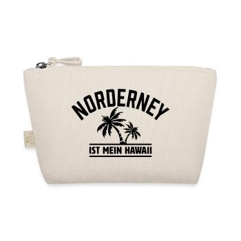 Norderney ist mein Hawaii - Bio-Täschchen - Natur - Vorne