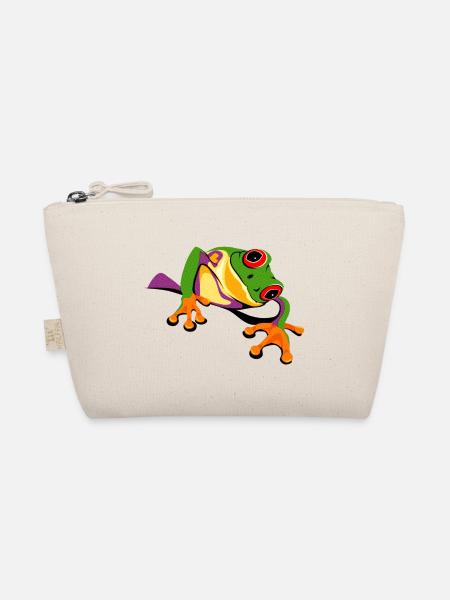 grenouille forêt tropicale bande dessinée grenouille protection de l’environnement - Trousse biologique - nature - Devant