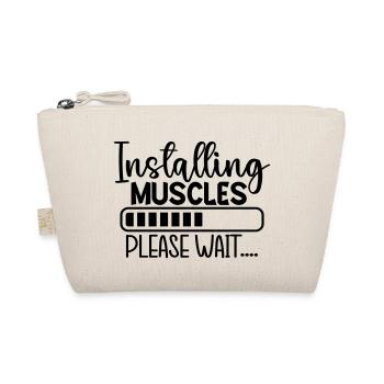 Installing Muscles - Bio-Täschchen - Natur - Vorne