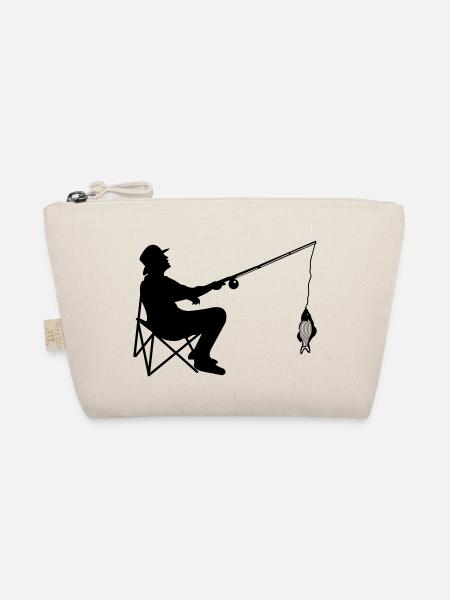angler - Bio-Täschchen - Natur - Vorne