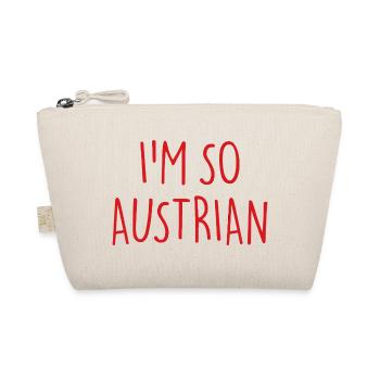I'M SO AUSTRIAN Austria - Organic Pouch - nature - Front