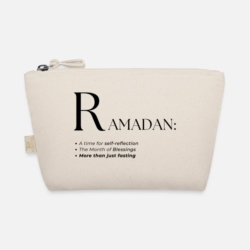 Conception de style de texte du dictionnaire Ramadan Trousse biologique