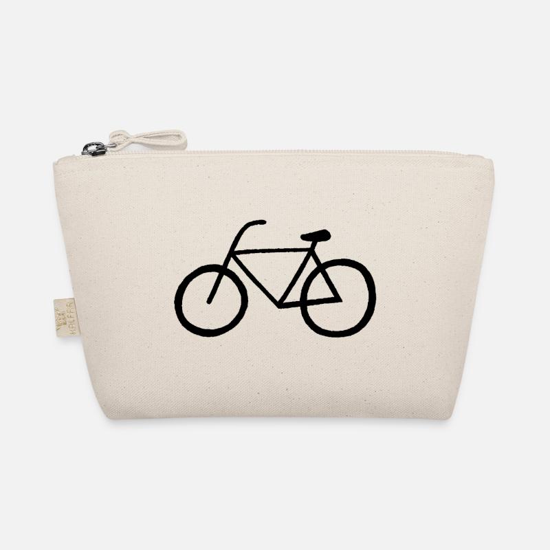 Fahrrad - Bio-Täschchen - Natur