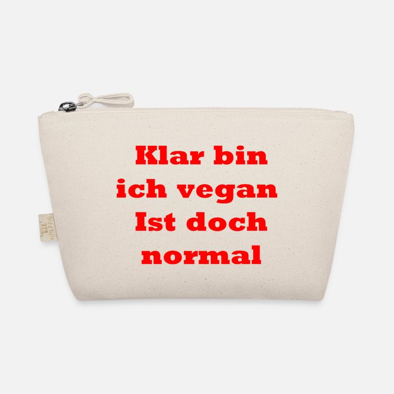 Klar bin ich vegan Bio-Täschchen