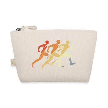 Vintage Runners Graphic - Organic Pouch - nature - Front
