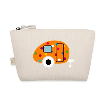 Caravane uniquement confettis blancs - Trousse biologique - nature - Devant
