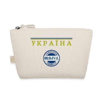 Fierté ukrainienne, drapeau ukrainien - Trousse biologique - nature - Devant