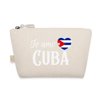 I love Cuba, made in Cuba - Organic Pouch - nature - Front