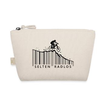 selten radlos barcode downhill mountainbike - Bio-Täschchen - Natur - Vorne
