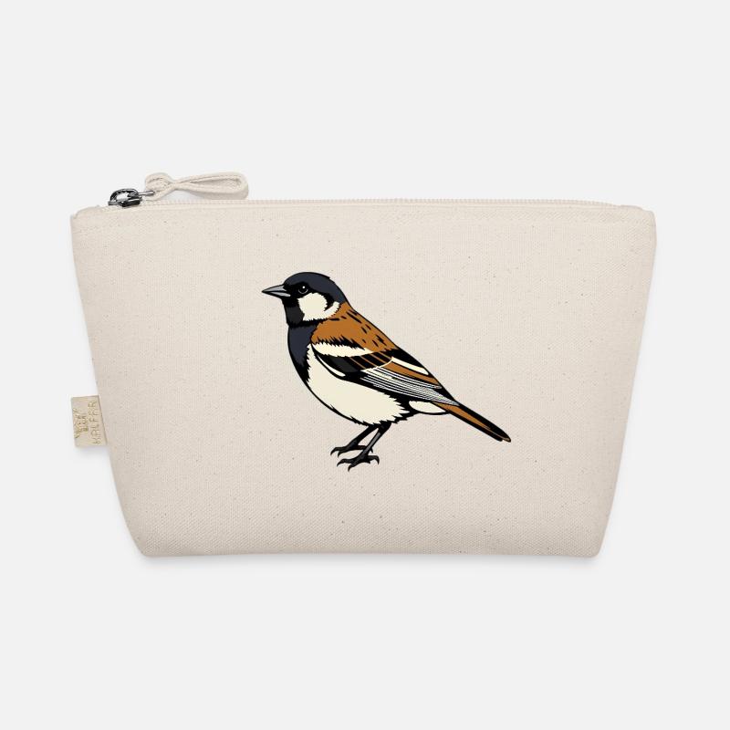 Sparrow Bird Organic Pouch