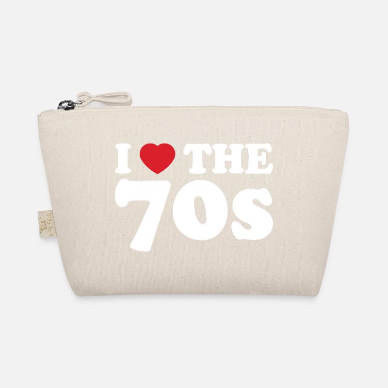 Die Liebe der 70er Jahre Bio-Täschchen