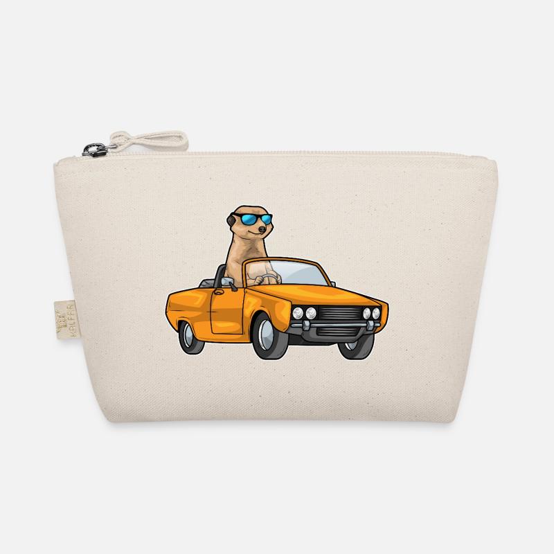 Erdmännchen Auto Bio-Täschchen