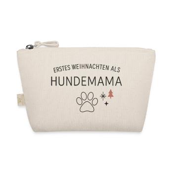 Erstes Weihnachten als Hundemama - Bio-Täschchen - Natur - Vorne
