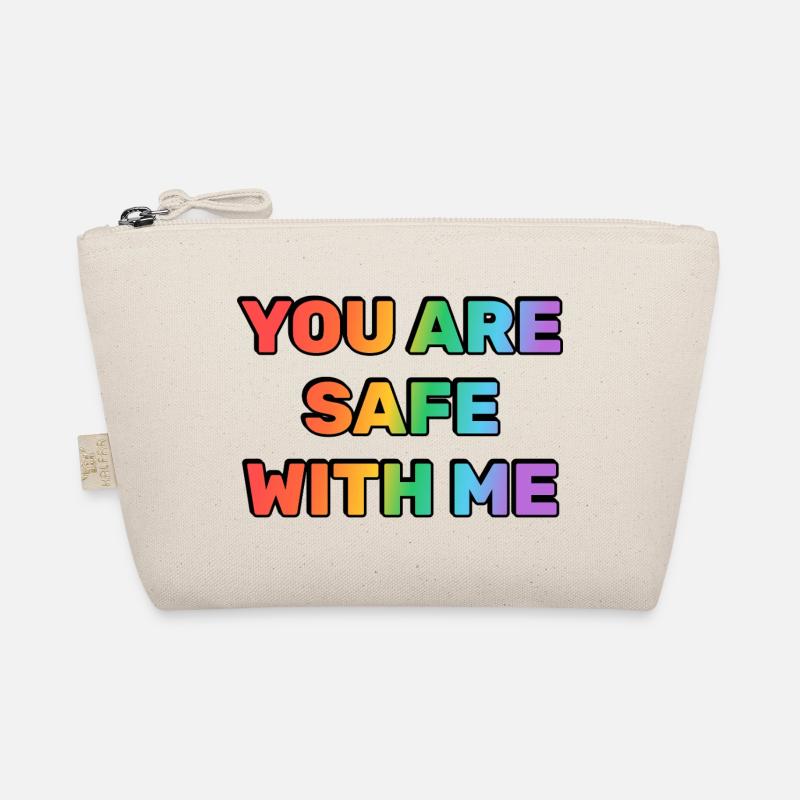 Tu es en sécurité avec moi, arc-en-ciel Trousse biologique