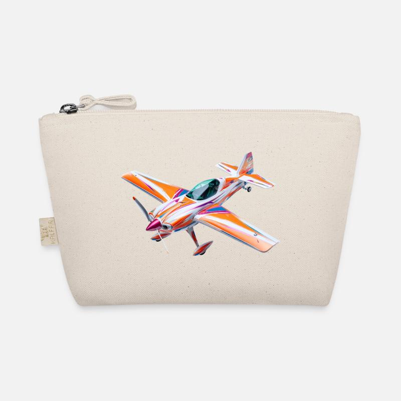 Colorful Radio Control Acrobatic Airplane Organic Pouch