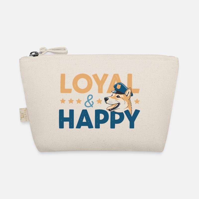 Loyal & Happy Graphic Organic Pouch