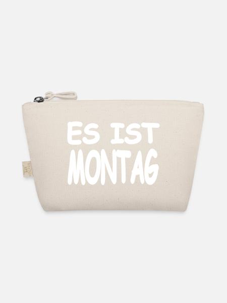 Montag - Bio-Täschchen - Natur - Vorne