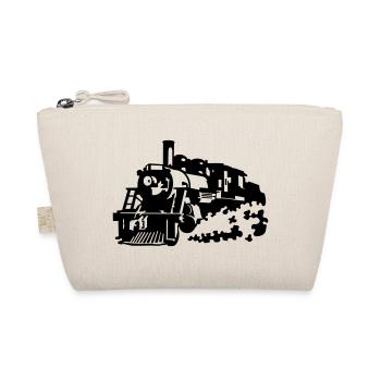 steam locomotive - Organic Pouch - nature - Front