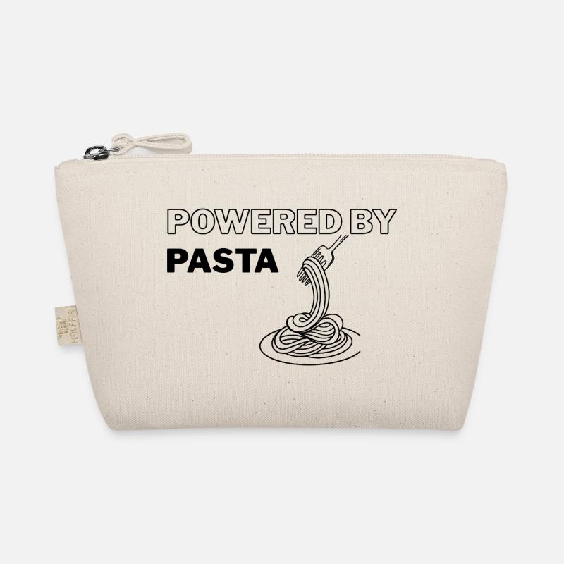 Angetrieben von Pasta - Bio-Täschchen - Natur