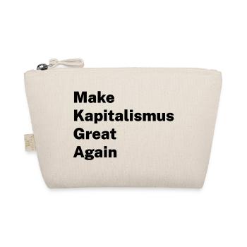 Make Kapitalism Great Again - Bio-Täschchen - Natur - Vorne