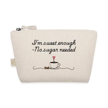 Diabetes awareness tshirt - funny quote - Organic Pouch - nature - Front