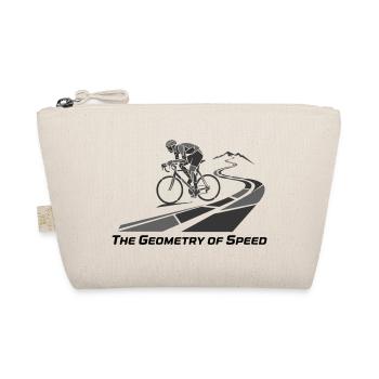 Geometry of Speed Cyclist on Track - Organic Pouch - nature - Front