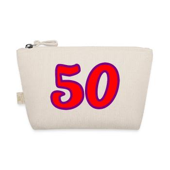 50. 50 ANS. 50e ANNIVERSAIRE. ANNIVERSAIRE 50 ANS. - Trousse biologique - nature - Devant