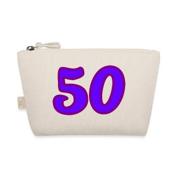 50. 50 JAHRE. 50-JÄHRIGES JUBILÄUM. 50-JÄHRIGES JUBILÄUM. - Bio-Täschchen - Natur - Vorne