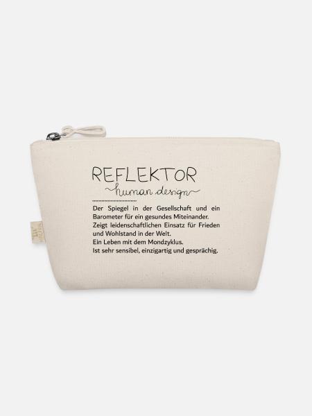 You're a Reflector - Organic Pouch - nature - Front