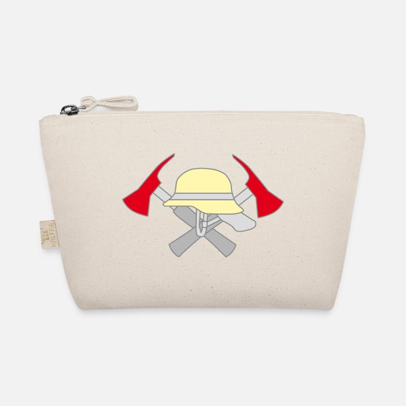 Freiwillige Feuerwehr Symbolmotiv - Bio-Täschchen - Natur