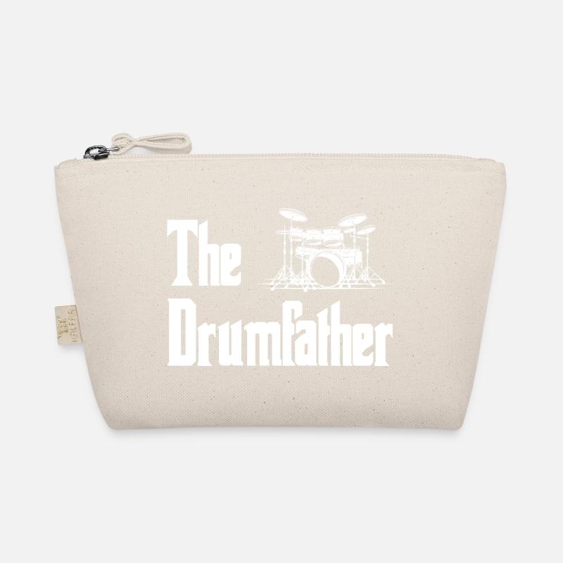 The Drummacher Drum Silhouette Organic Pouch