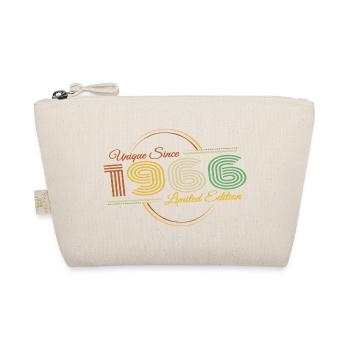 Art unique du design rétro du 60e anniversaire Vintage 1966 - Trousse biologique - nature - Devant