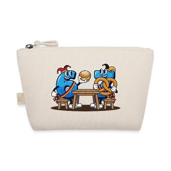 Meme 67 Six Seven 6 7 Italian meme - Organic Pouch - nature - Front