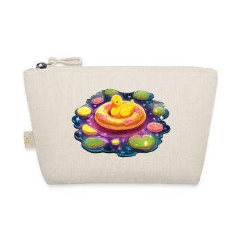 Donut ducks in galaxy lake - Organic Pouch - nature - Front