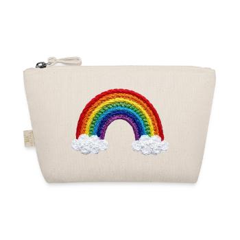 Arc-en-ciel dans un aspect brodé (imprimé) - Trousse biologique - nature - Devant