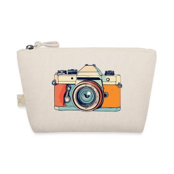 Appareil photo reflex rétro Illustration d’appareil photo - Trousse biologique - nature - Devant