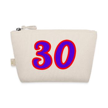 30. 30 ANS. 30e ANNIVERSAIRE. ANNIVERSAIRE 30 ANS. - Trousse biologique - nature - Devant