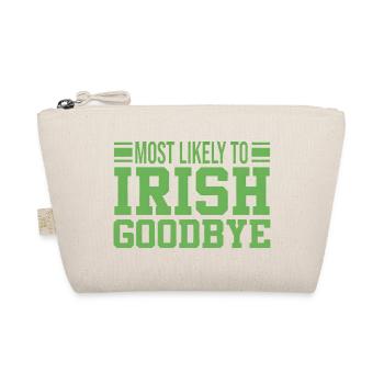 Most Likely to Irish Goodbye - Organic Pouch - nature - Front