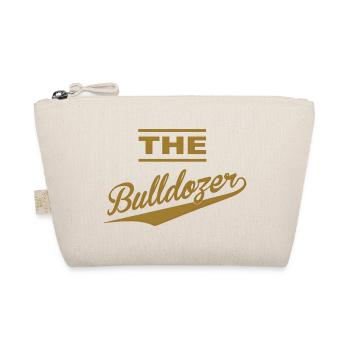 Le design typographique vintage du sport Bulldozer - Trousse biologique - nature - Devant