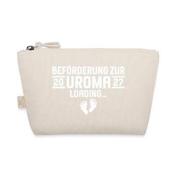 Promotion to great-grandmother 2027 loading - Organic Pouch - nature - Front