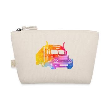 Colorful truck - Organic Pouch - nature - Front