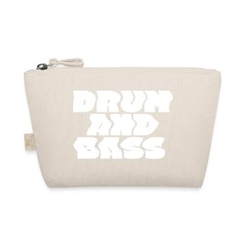 Drum and Bass fettes Logo-Design - Bio-Täschchen - Natur - Vorne