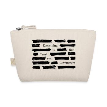 Tout va bien, fais confiance à ta chemise gouvernementale - Trousse biologique - nature - Devant