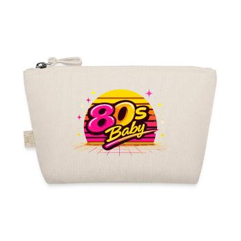 80s Neon Baby - Organic Pouch - nature - Front