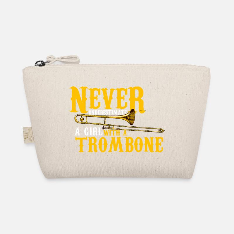 Never Understands: Trombone Girl Organic Pouch