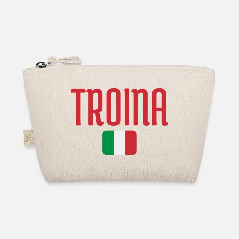 Trona-Italien-Flagge Bio-Täschchen