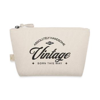 Vintage Born This Way – Absolutely Handsome 60 - Organic Pouch - nature - Front